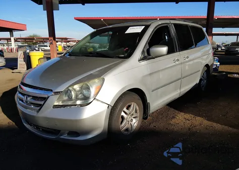 2007 Honda Odyssey Ex-L z USA, uszkodzony, nr VIN 5FNRL38727B062299